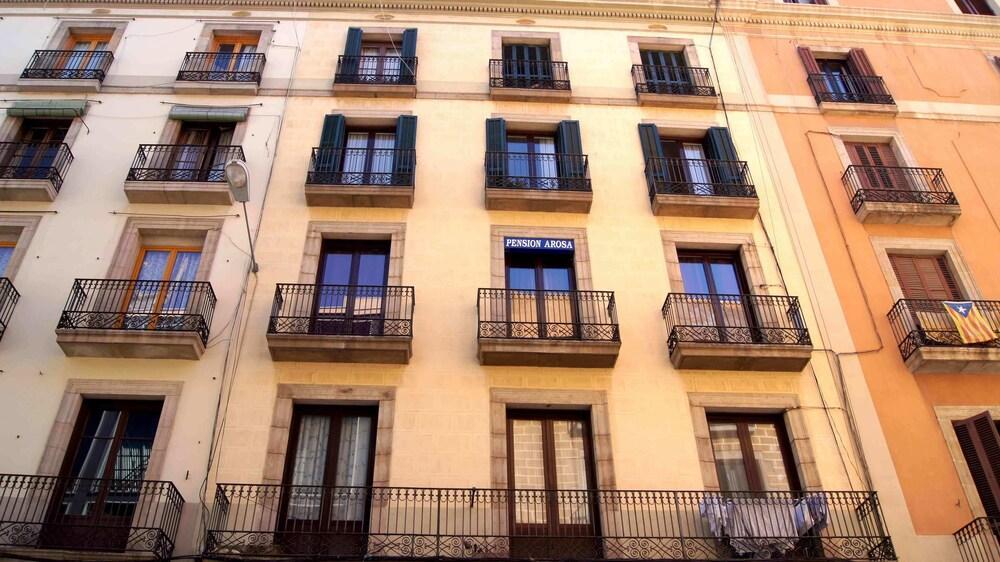 Pension Arosa Barcelona Exterior foto